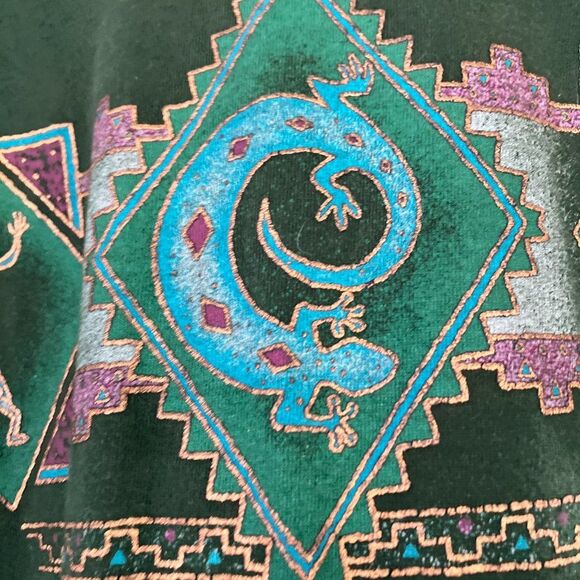 Hunter Green Las Vegas Tunic Top Size L - Picture 6 of 8